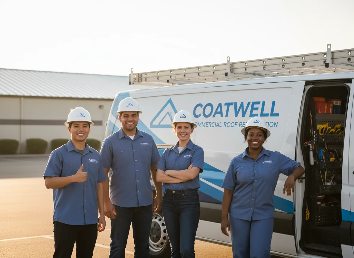 Commercial roof coating company in Efland, NC